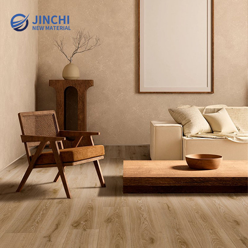 Емен ағашынан жасалған сызаттарға төзімді SPC едені