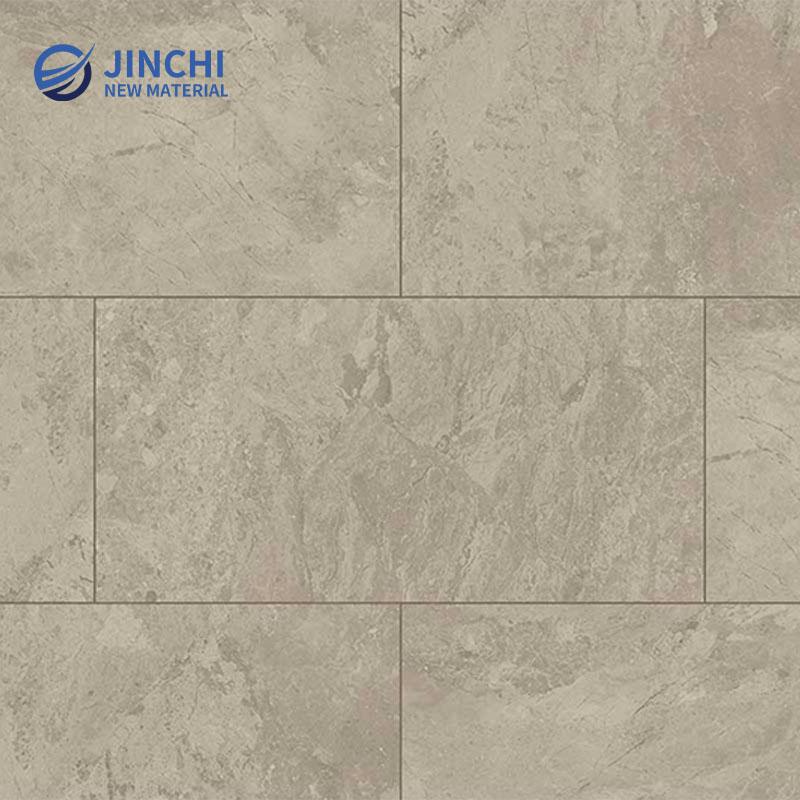 Pavimento vinílico colado com padrão de mármore resistente a manchas