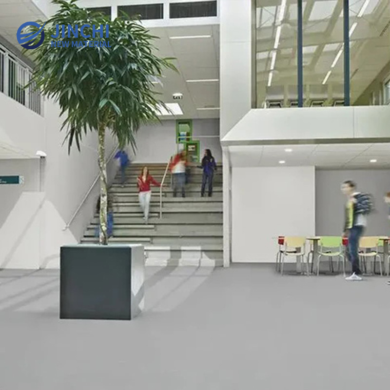 Сланцево-серый — рулонное ПВХ-покрытие с противоскользящим эффектом