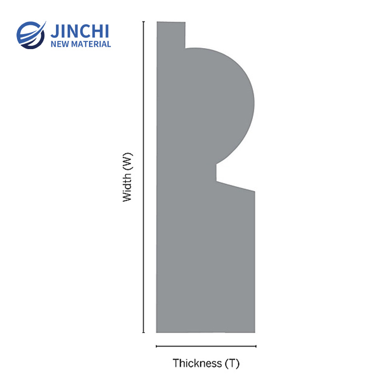 Строганый плинтус из натуральной сосны