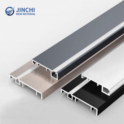 Rodapiés de aluminio anodizado con LED