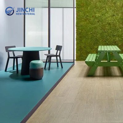 Embossed Oak  Roll Flooring