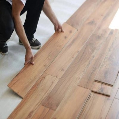 12mm Dark Wood Laminate Flooring