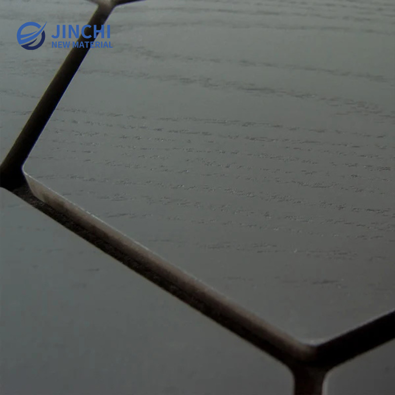 Звукоизоляционные стеновые панели: чёрная шестиугольная звукоизоляционная панель