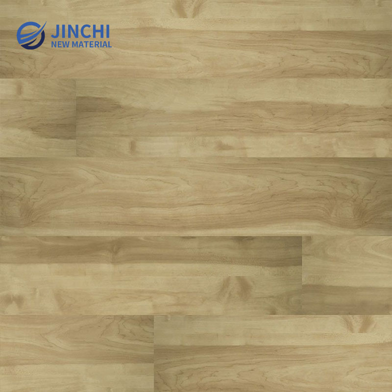 Pisos de madera veteada SPC 100% impermeables estilo campestre beige