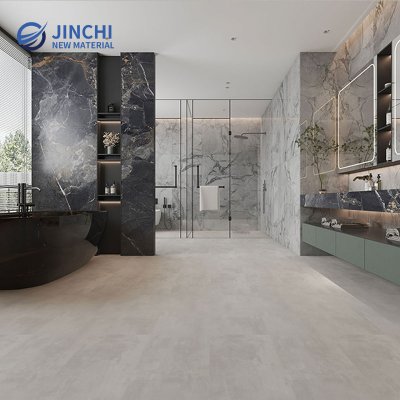 Pavimento de pedra SPC 100% impermeável de 5,5 mm