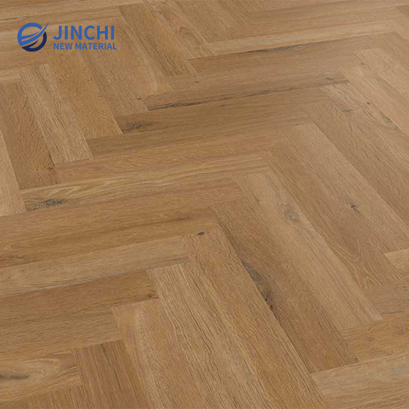 Smoked Herringbone Dry-Back LVT Flooring