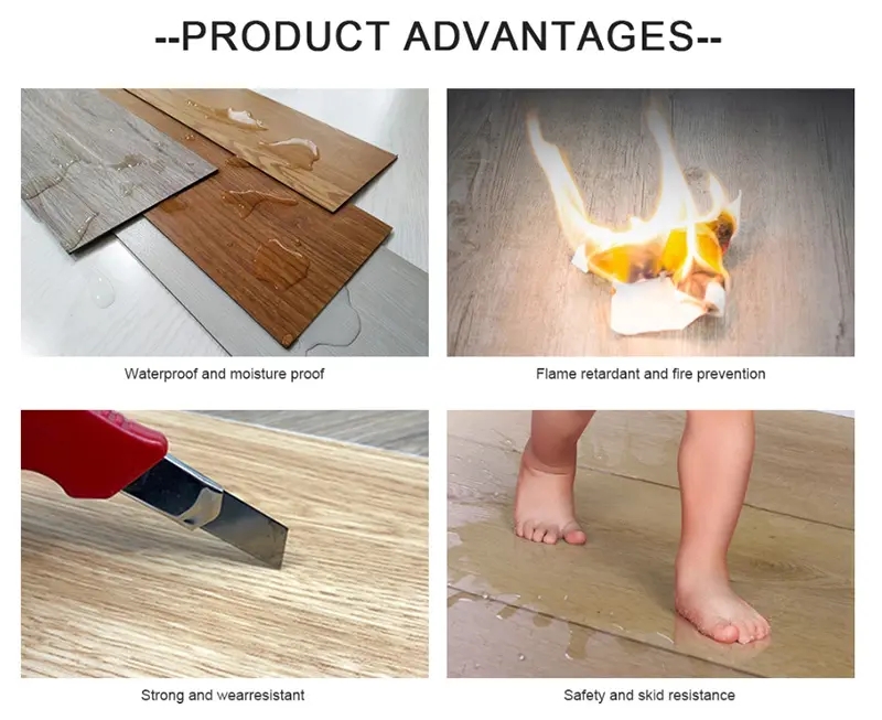  Thickness 0.32mm-2.0mm Waterproof Laminate Wood