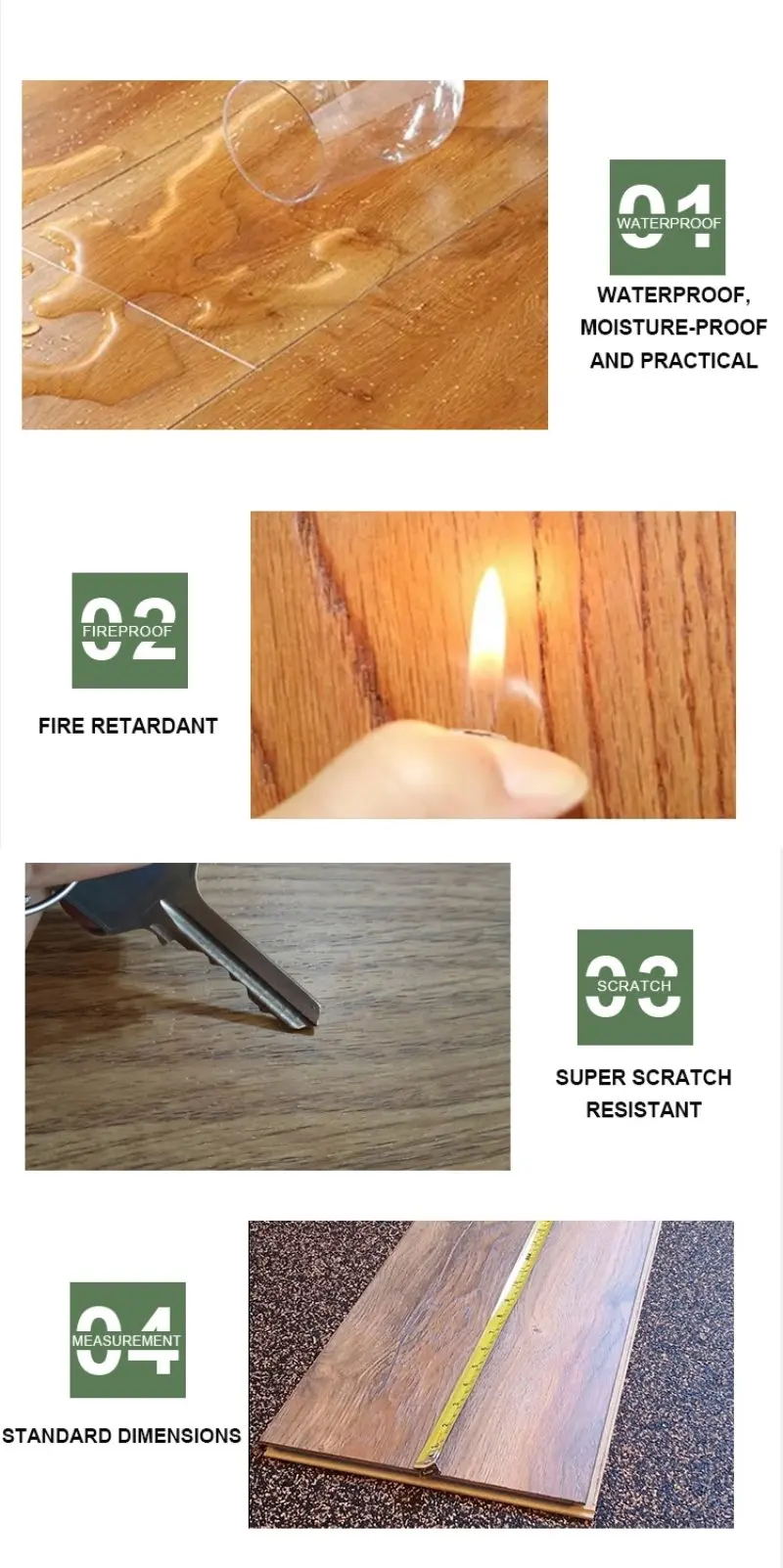 Pardoseală LVT roșie pentru baie de 3 mm Pardoseală LVT roșie pentru baie de 3 mm