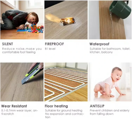 5mm Spc Vinyl Flooringing