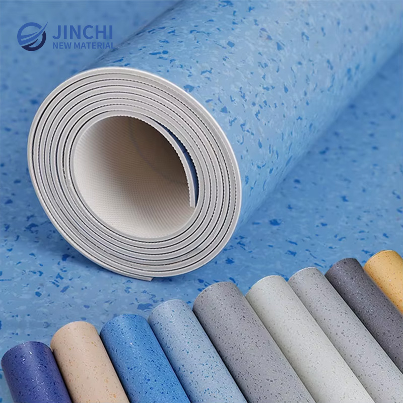 Grauer 2 m PVC-Rollenboden