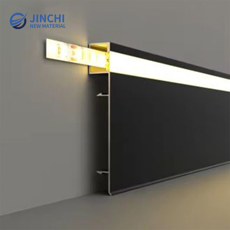 Moderne Aluminium-Bodenbeläge mit integrierter Beleuchtung