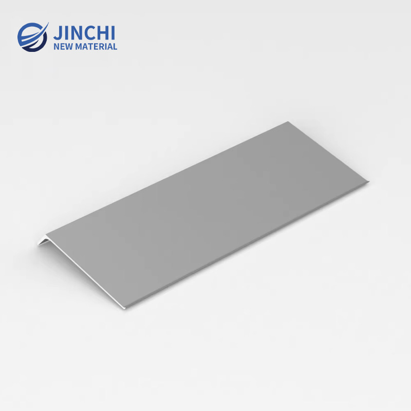 Плоский алюминиевый плинтус