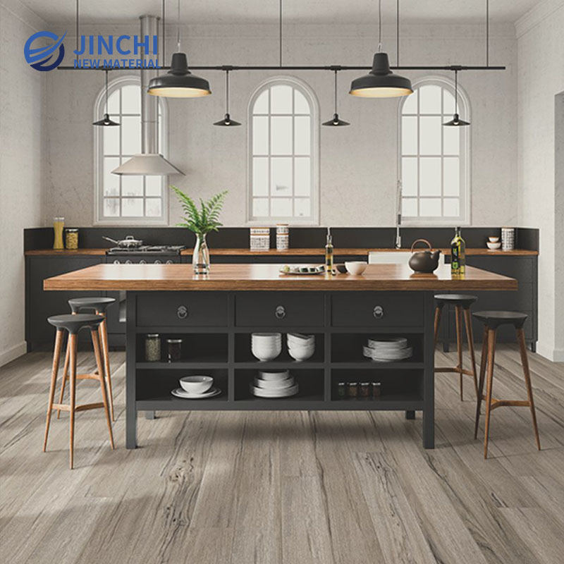 Suelo de madera de roble SPC resistente a las manchas