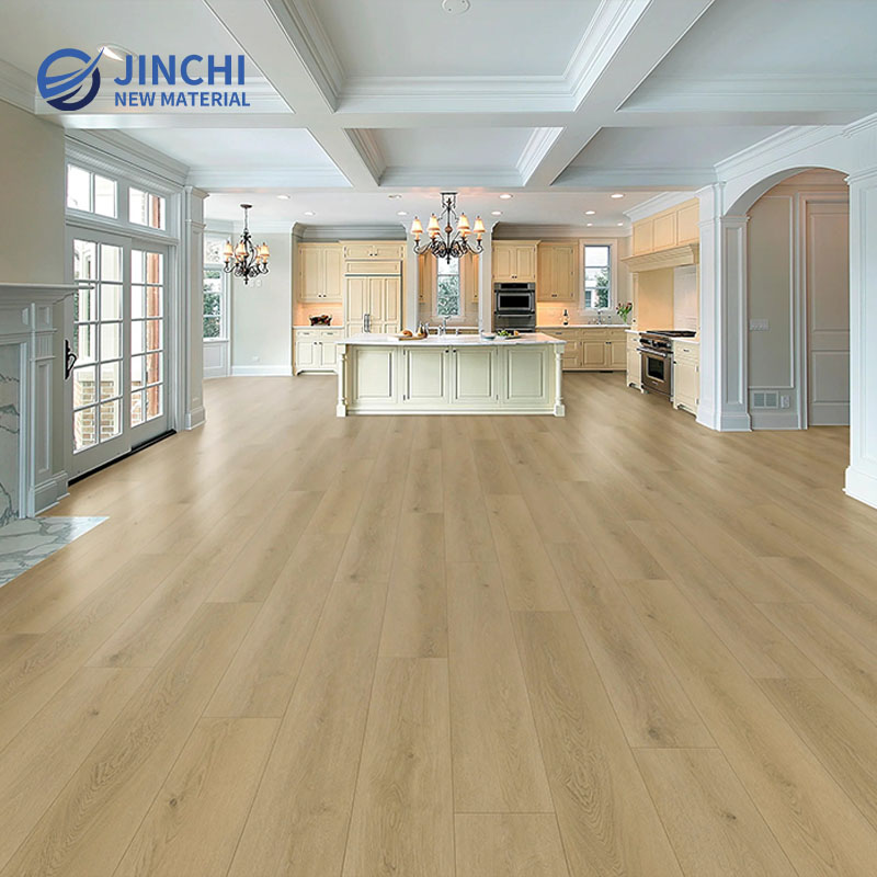 Suelo laminado reforzado 100% impermeable color gris ceniza